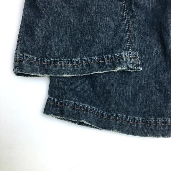 Antik Denim Men's Jeans Blackout Slight Bootcut Button Fly Stud Pockets 33x34 - Picture 9 of 13